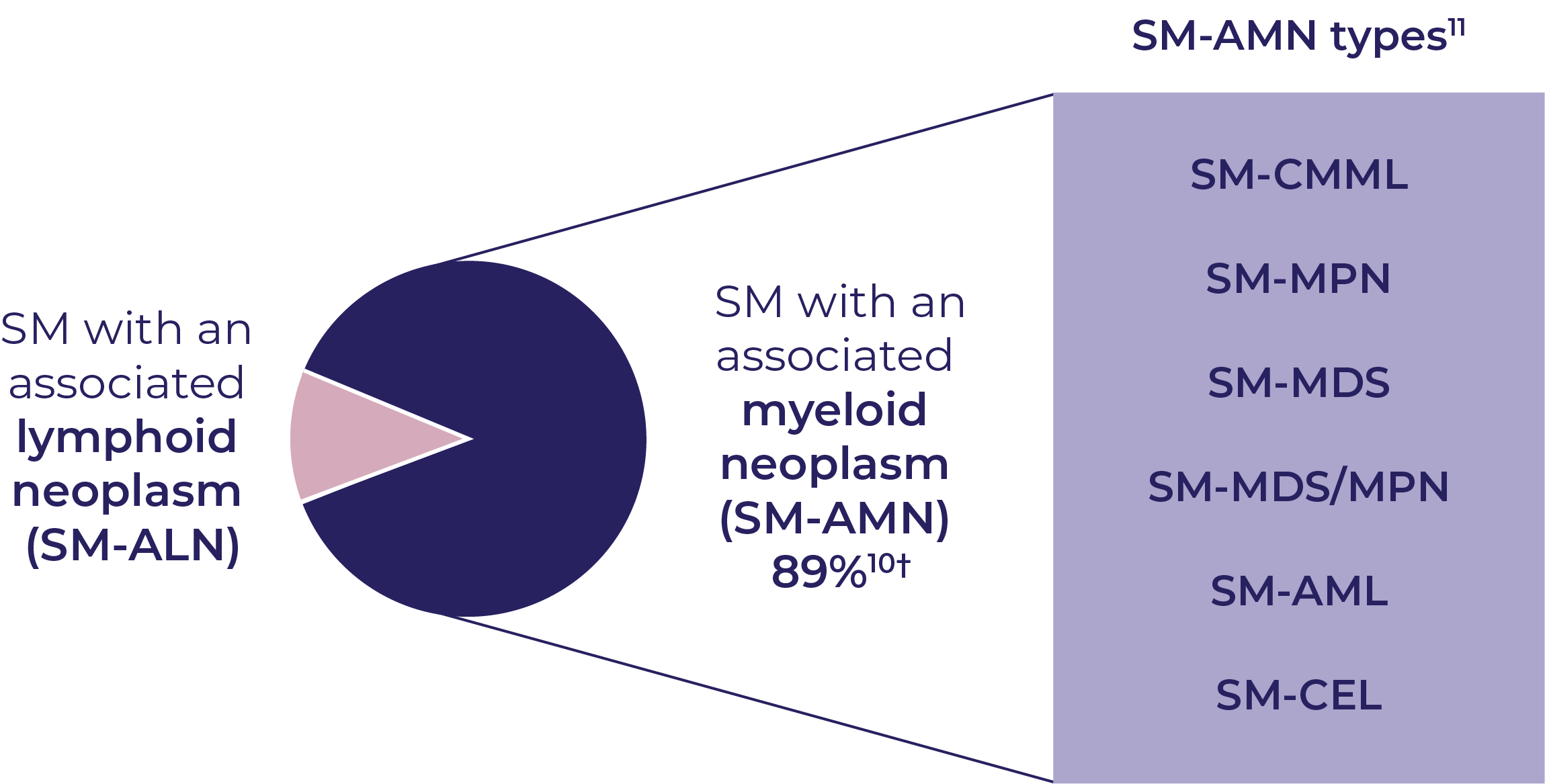 SM-AHN types pie chart